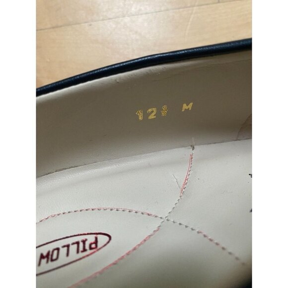 Amalfi by Rangoni BNWT "Paco" navy blue block heel NEW pointed toe pump classic - Picture 10 of 10